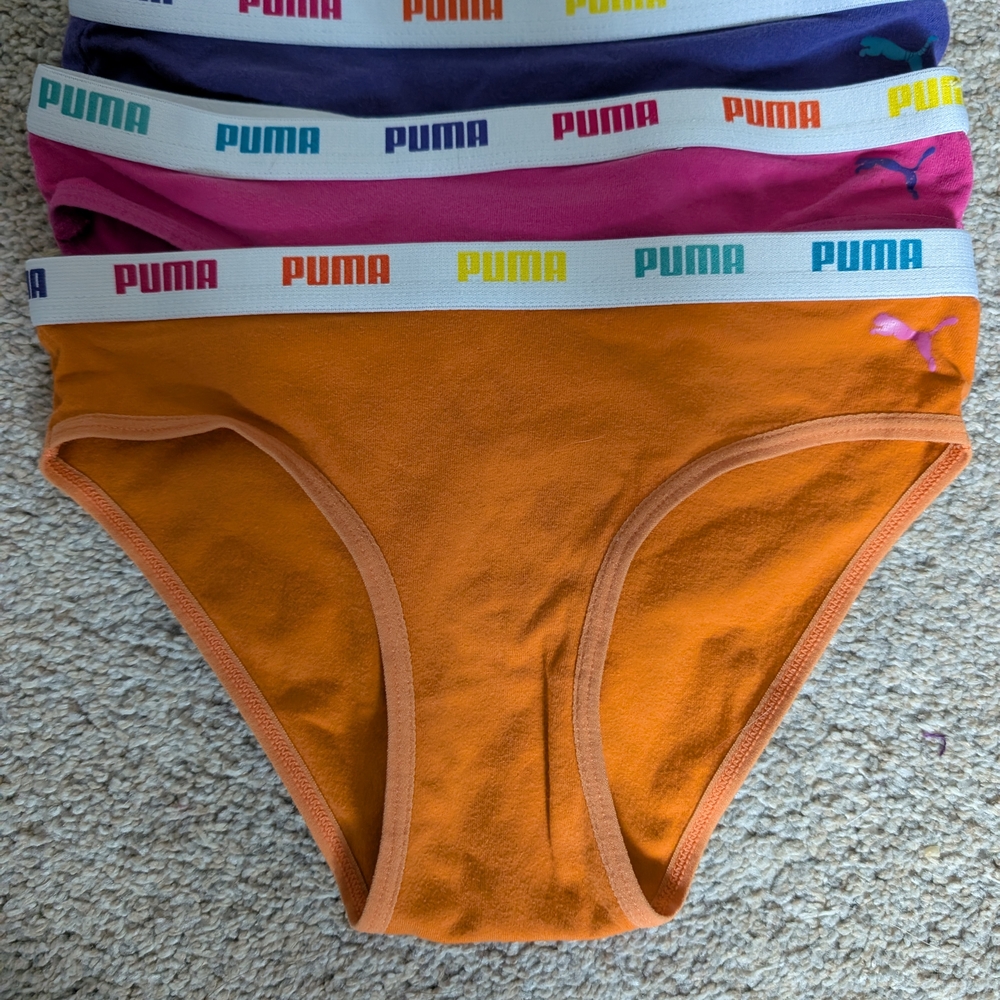 Puma Orange Pink Athletic Underwear Accessories